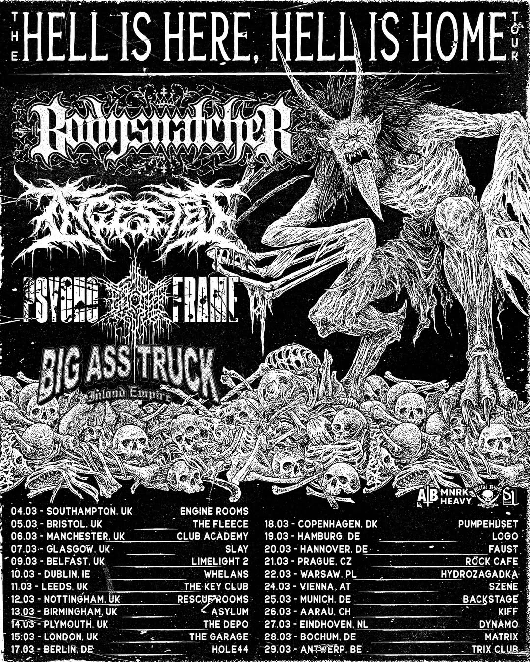 Psycho Frame New World Killer Tour Poster 2026